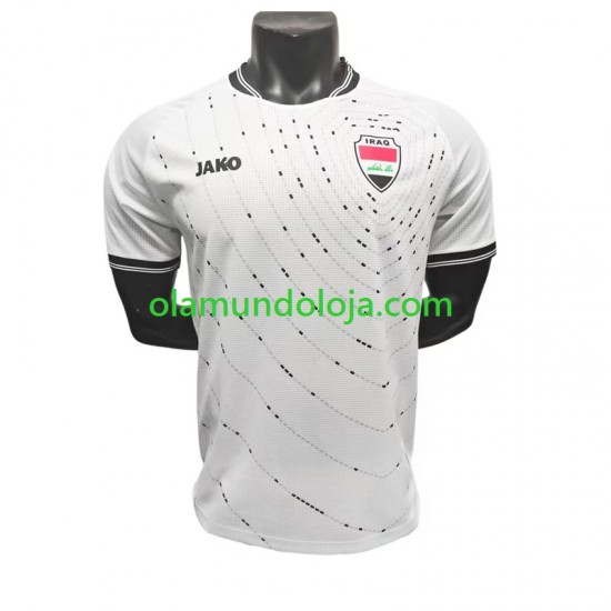 Camisola Iraque Homem Equipamento Segundo 2026 Manga Curta